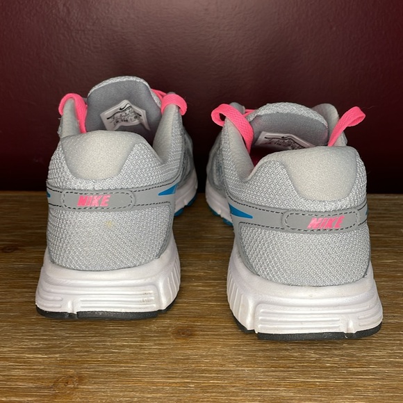 Nike Revolution 2 Women’s 9 Wolf Gray Turquoise Pink Running Shoe - Picture 3 of 9